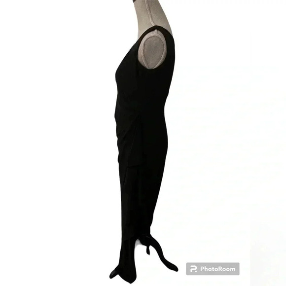 VINTAGE Alex Evenings Women’s Black Evening Dress Size 6 - Picture 6 of 7